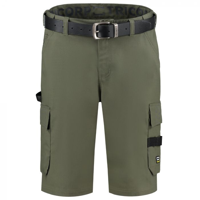 Tricorp Workwear Arbeidsshorts Twill 502025, Militærgrønn, 1 Stykke, SUT-502025Army