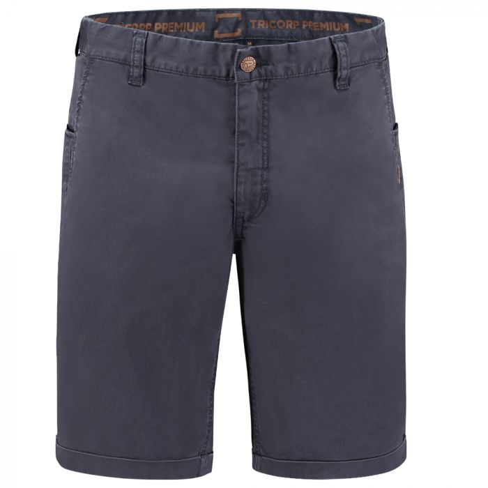 Tricorp Premium Chino Shorts 504008, Blekkblå, 1 Stykke, SUT-504008Ink