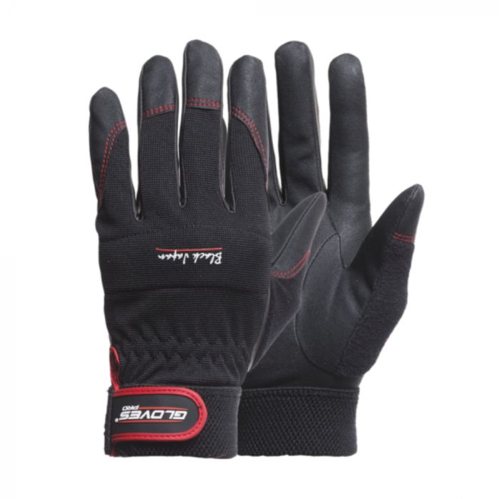 Gloves Pro Durable Japan arbeidshansker, svarte, 12 par, SGP-5290