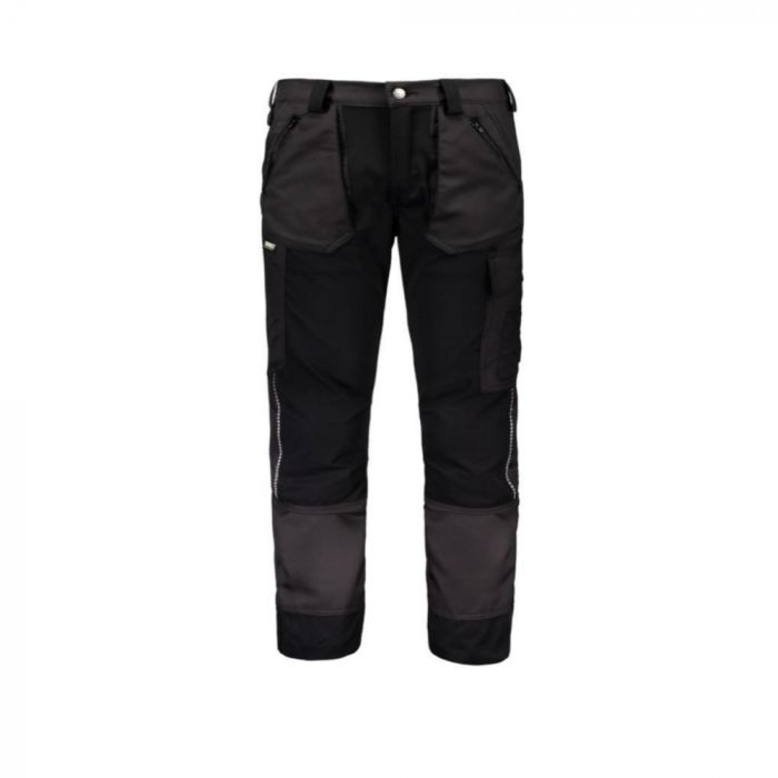 Dimex 6068X Superstretch Pants D størrelse, svart/mørkegrå, 1 stk., SDM-6068X