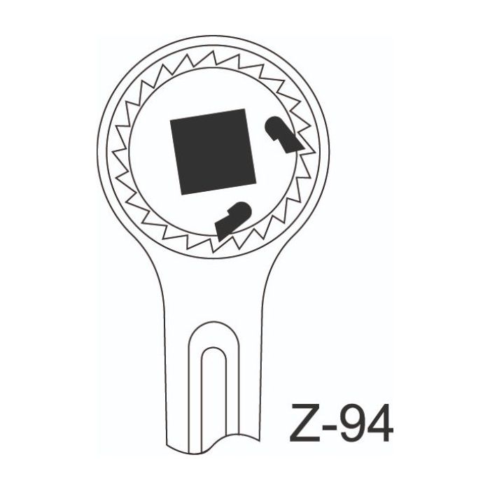 Gedore Blue Line, 3293 Z, Skrallehåndtak 3/4 tommer, 1 stk., SGD-6278870