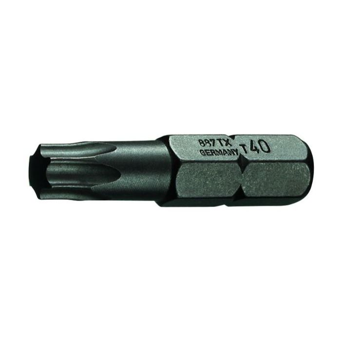 Gedore Blue Line, 687 TX T10 S-010, skrutrekkerbit 1/4 tommer Torx T10, verdipakke, 1 stk., SGD-6542210