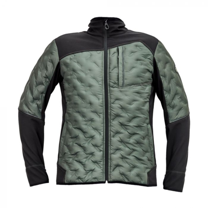 Hansker Pro Neurum Olivgron Softshell-jakke, Olivengrønn/Sort, 1 stk