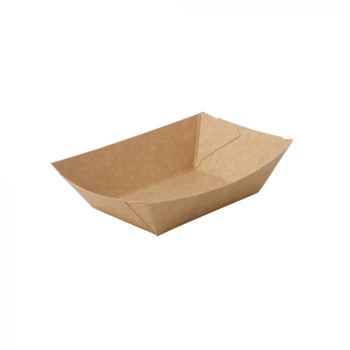 Green Box Kartong 400 ml snacksbrett, brun, 1000 stykker, SGB-DCA06143