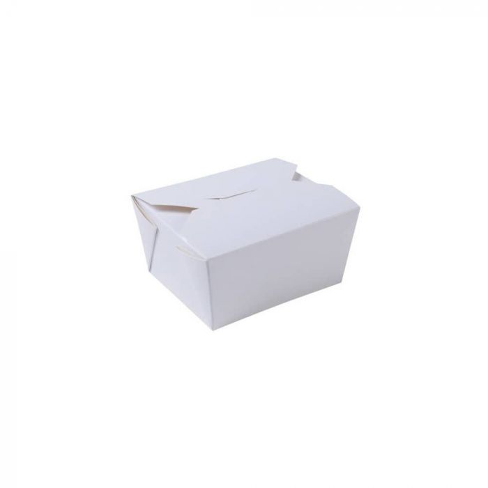 Green Box PE-belagt 600 ml Takeaway-pappesker, hvit, 500 stykker, SGB-DFC01610