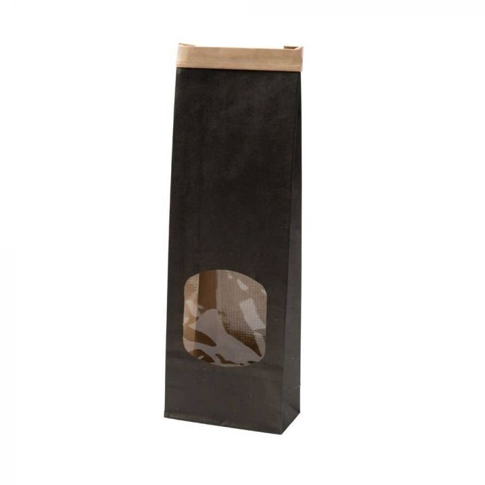 Green Box DRE02 PP-Foil S Kraft Paper Block Bunnposer med vindu, 500 stykker