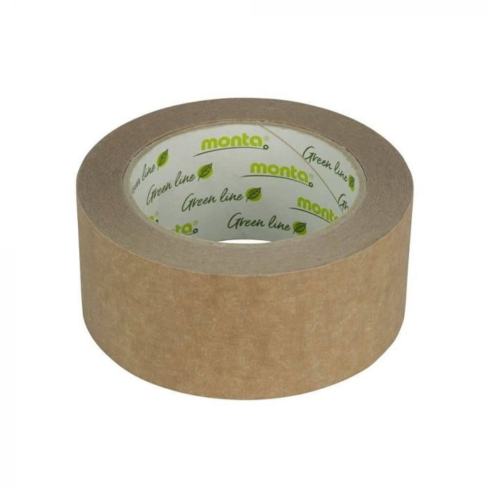 Green Box Papir 50 m selvklebende tape, brun, 36 stykker, SGB-DVP07340