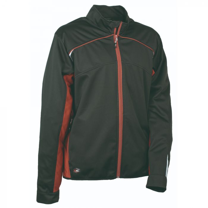 Cofra V378-0-05 Galpones Softshell-jakke, Nero/Ruggine, 1 stk., SCF-V378-0-05