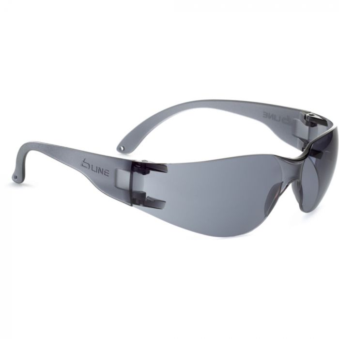 Bolle Safety - Bl30 Smoke Lens Platinum Lite -ramme, svart, stykker, SBS-PSSBL30-408