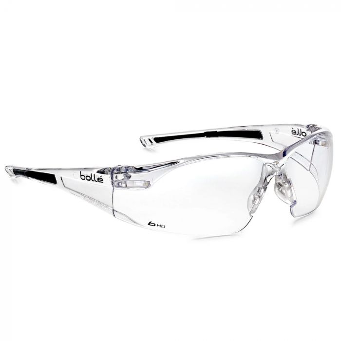 Bolle Safety Clear Lens Hd Hydrophobic Lens Vernebriller, klare, stk., SBS-RUSHDPI