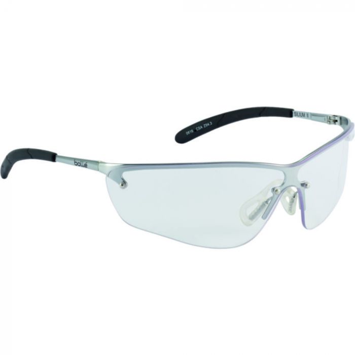 Bolle Safety Clear Lens Platinum Lite sikkerhetsbriller, grå, stk., SBS-SILPSI