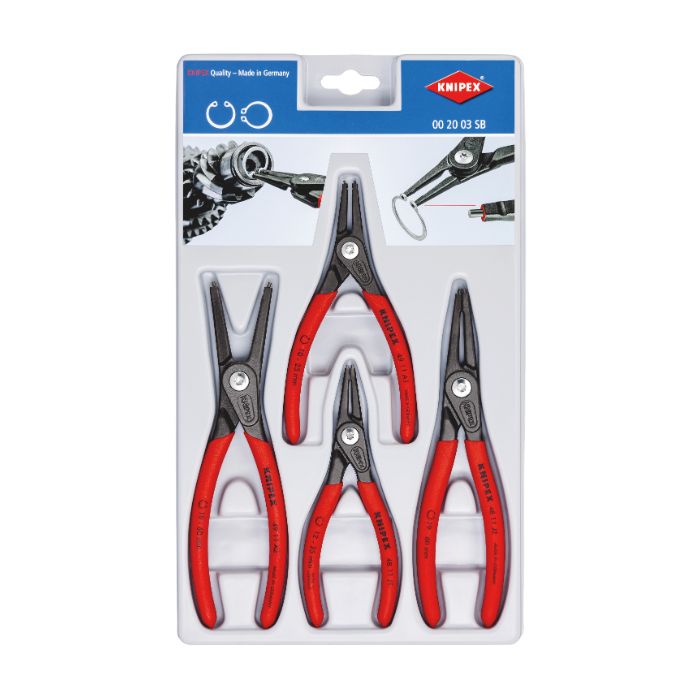 Knipex 002003SB Presisjonslås ringtangsett, 1 stk