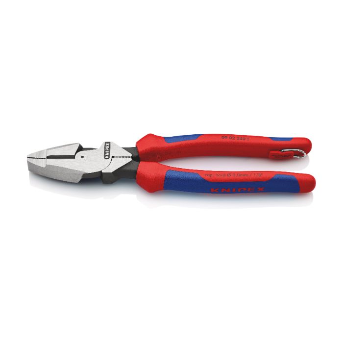 Knipex 0902240T 240 mm Lineman'S tang, 1 stk., SKC-0902240T