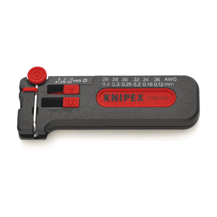 Knipex 1280040SB Mini stripperverktøy, 1 stk, SKC-1280040SB