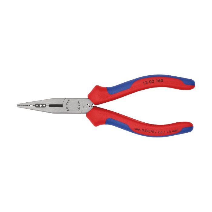 Knipex 1302160SB 160 mm kabelstenger elektrisk tang, 1 stk., SKC-1302160SB