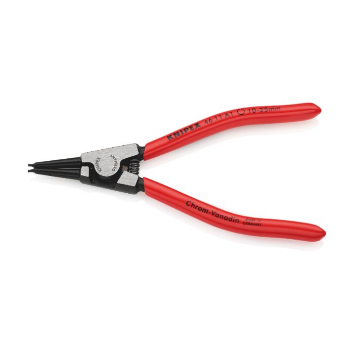 Knipex 4611A1SB 140 mm låseringstang for ytre ringer på aksler, 1 stk., SKC-4611A1SB