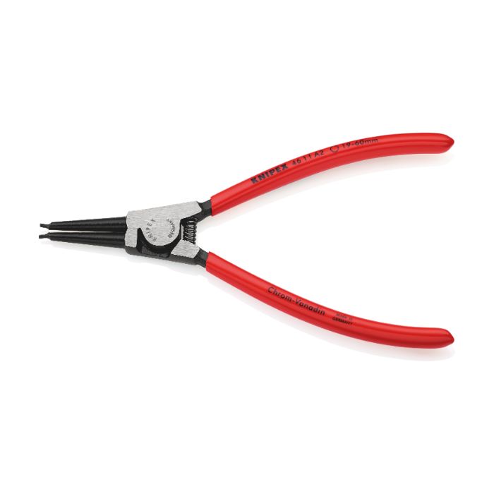 Knipex 4611A2SB låseringstang for ytre ringer på aksler, 1 stk., SKC-4611A2SB