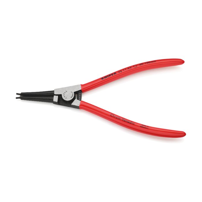 Knipex 4611A3SB låseringstang for ytre ringer på aksler, 1 stk., SKC-4611A3SB