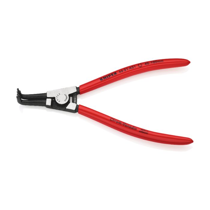 Knipex 4621A31SB Låseringstang for ytre ringer på aksler, 1 stk., SKC-4621A31SB