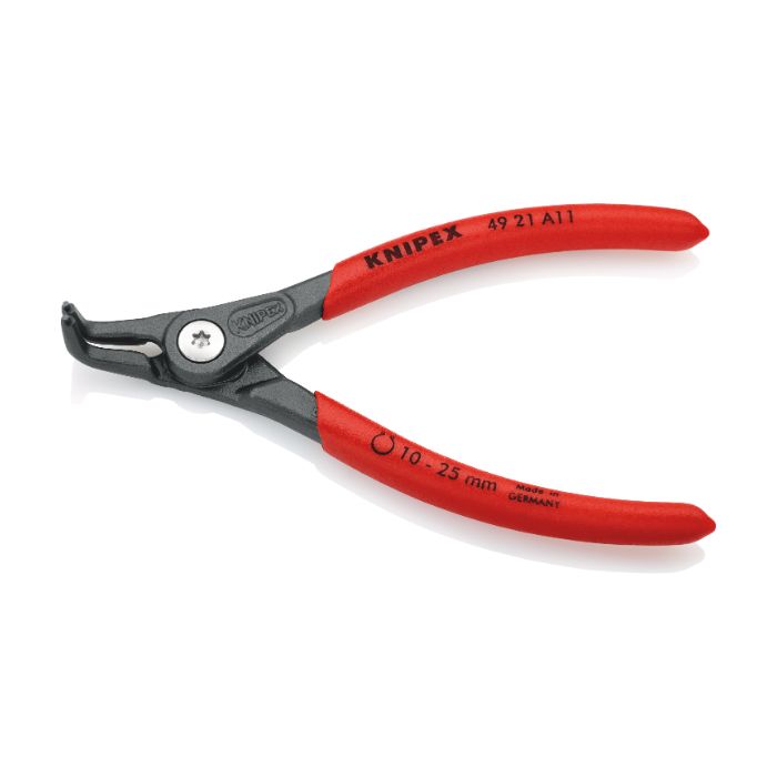 Knipex 4921A11SB 165 mm presisjons låseringstang for ytre ringer på skaft, 1 stk., SKC-4921A11SB