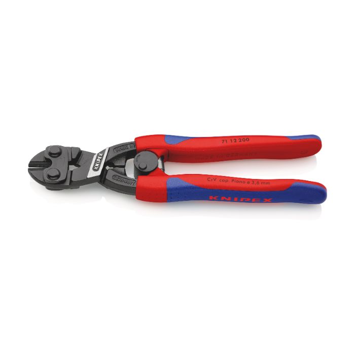 Knipex 7112200SB 200 mm Cobolt Compact Bolt Cutter, 1 stk.