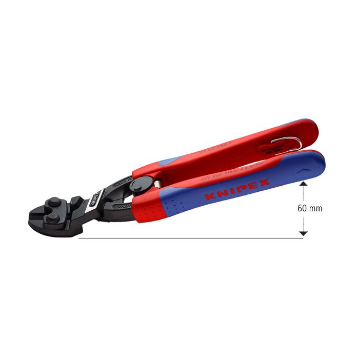 Knipex 7122200T 200 mm Cobolt Compact Bolt Cutter, 1 stk.