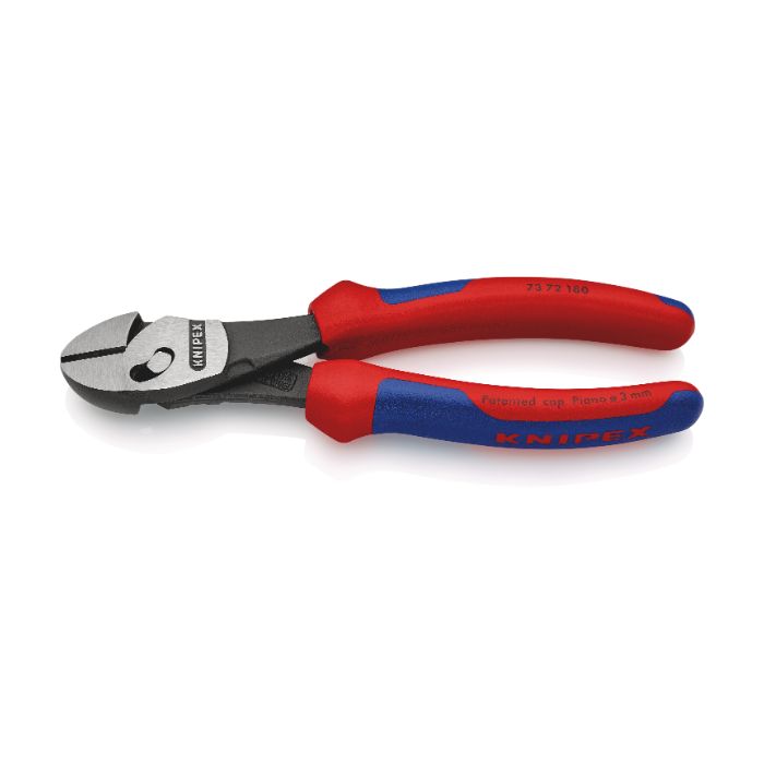 Knipex 7372180BK 180 mm Twinforce sidekutter, 1 stk.