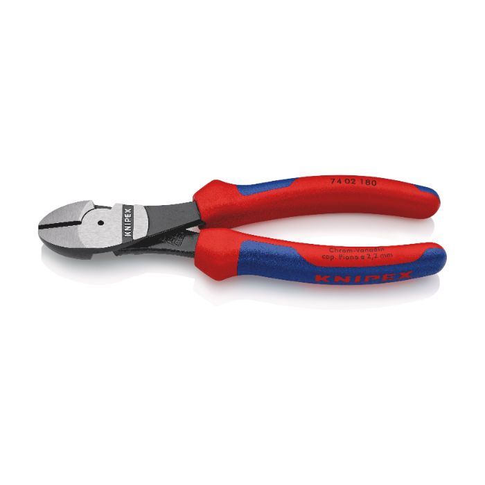 Knipex 7402180SB 180 mm elektrisk sidekutter, 1 stk.