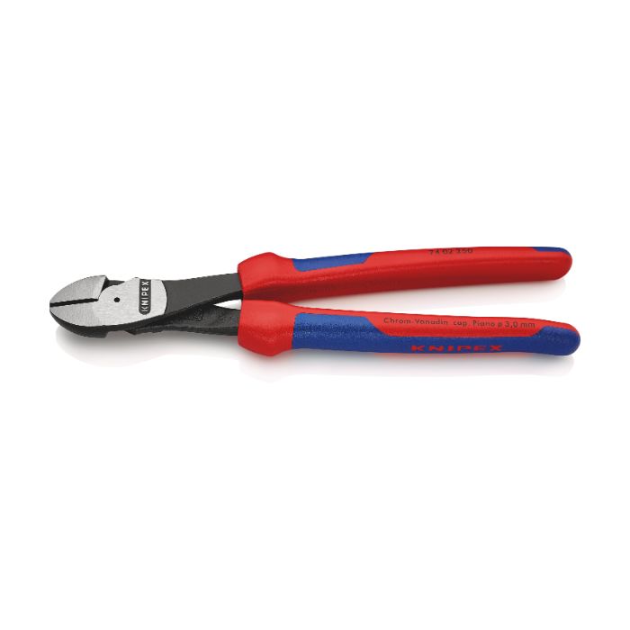 Knipex 7402250SB 250 mm elektrisk sidekutter, 1 stk., SKC-7402250SB