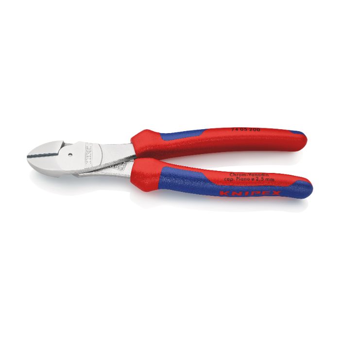 Knipex 7405200SB 200 mm elektrisk sidekutter, 1 stk., SKC-7405200SB