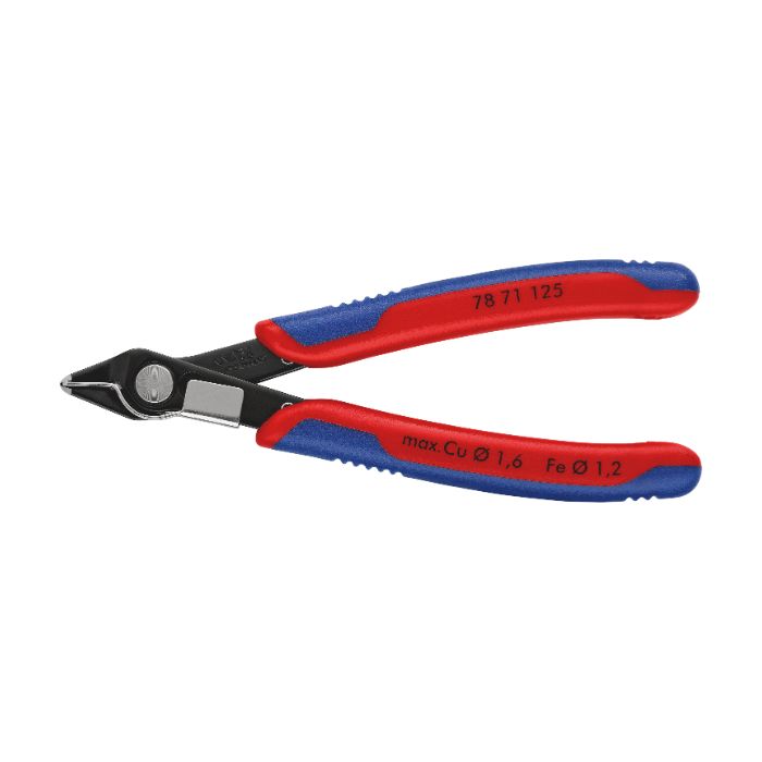 Knipex 7871125SB 125mm Elektroniske Super Knips, 1 stk, SKC-7871125SB