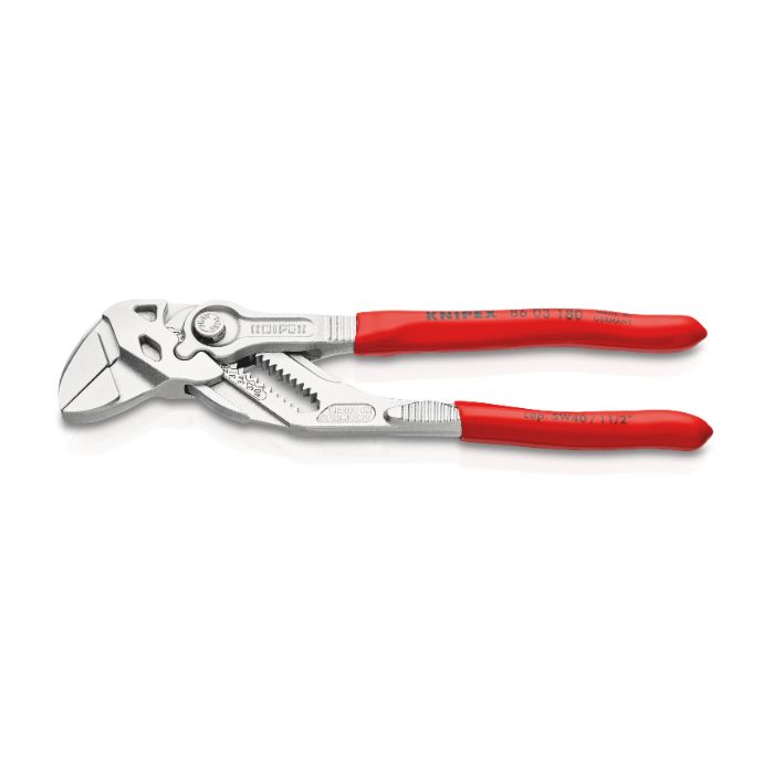 Knipex 8603180SB 180 mm tang og skiftenøkkel i ett verktøy, 1 stk.