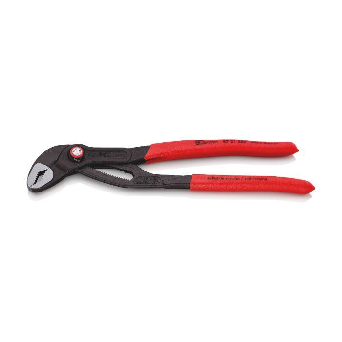 Knipex 8721250SB 250 mm Cobra Quickset Hightech vannpumpetang, 1 stk.