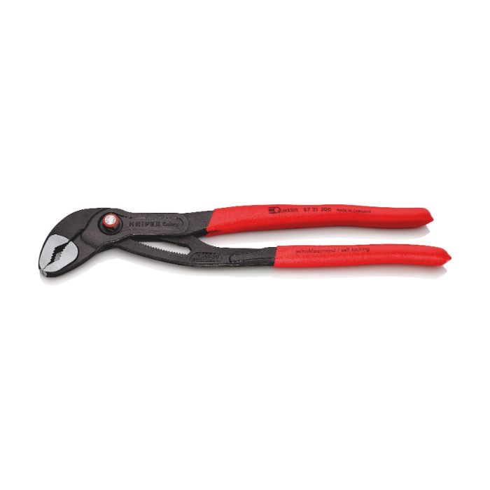 Knipex 8721300SB 300 mm Cobra Quickset Hightech vannpumpetang, 1 stk.