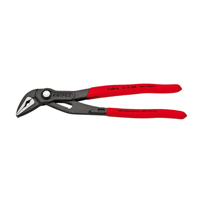 Knipex 8751250SB 250 mm Cobra Extra Slim vannpumpetang, 1 stk.