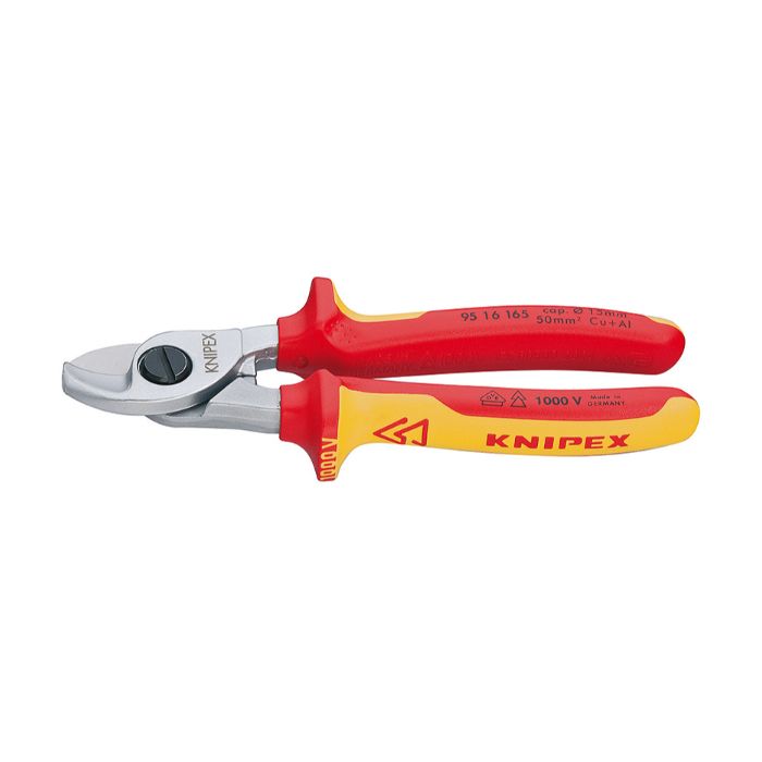 Knipex 9516165SB 165mm Kabelkutter, 1 stk, SKC-9516165SB