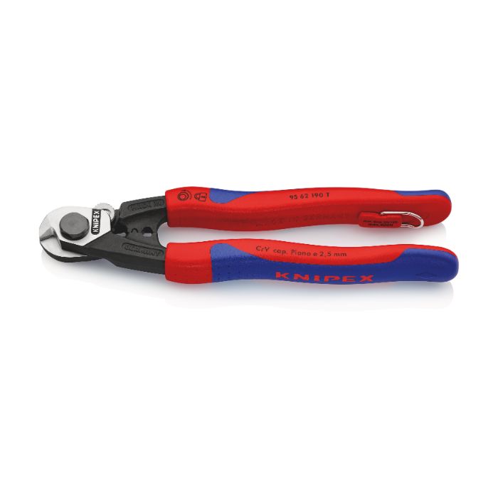 Knipex 9562190T 190 mm trådsaks, smidd, 1 stk., SKC-9562190T