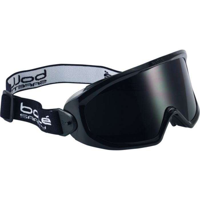 Bolle Safety Superblast Grey Lens Welding Shade Lens ventilert ramme, svart, stykker, SBS-SUPBLAWPCC5