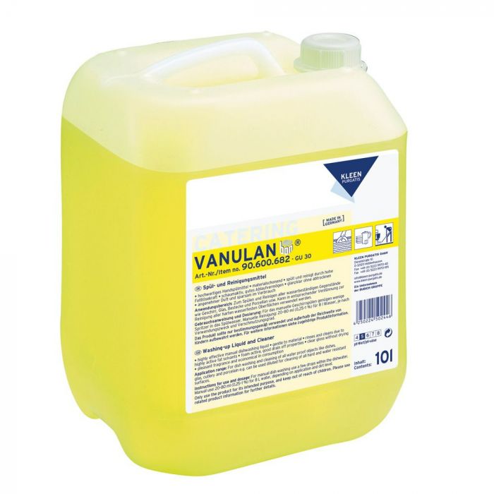 Kleen Purgatis Vanulan rengjøringsmiddel for oppvaskmaskin, gul, 1 x 10 L, SFM-T90600682