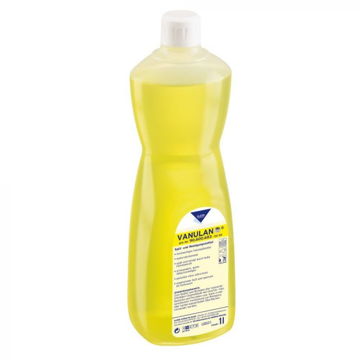 Kleen Purgatis Vanulan rengjøringsmiddel for oppvaskmaskin, gul, 6 x 1 L
