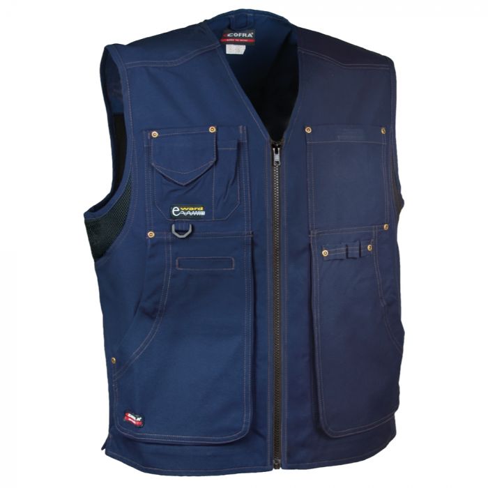 Cofra V055-0-01 Zürich vest, marine, 1 stk, SCF-V055-0-01