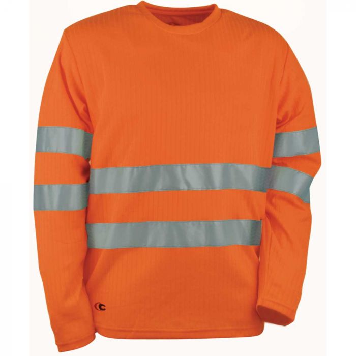 Cofra V110-3-01 Ny Flash T-skjorte, Arancio Fluo, 1 stk., SCF-V110-3-01