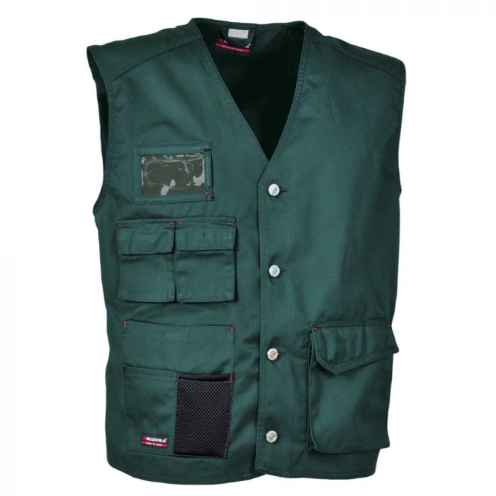 Cofra V185-0-08 Nairobi vest, Verde, 1 stk, SCF-V185-0-08