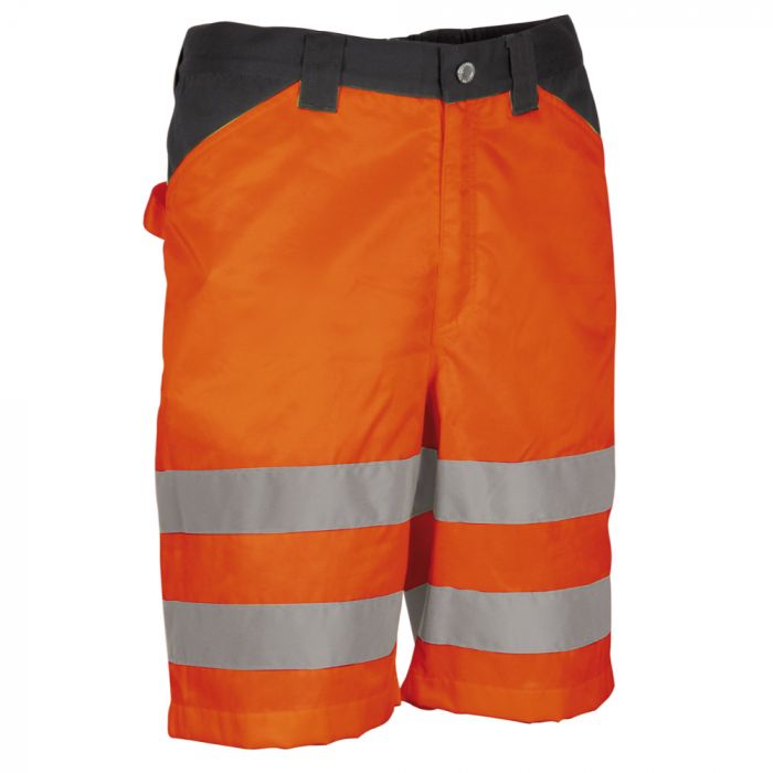 Cofra V293-0-02 Mirante(02 Arancio Fluo/Navy) Shorts, Arancio Fluo/Navy, 1 stk., SCF-V293-0-02