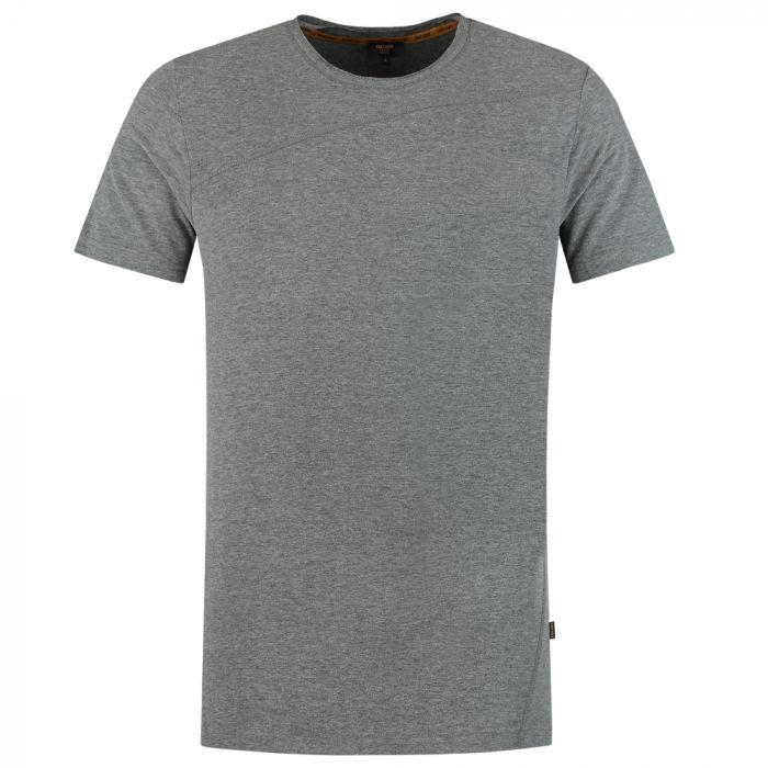 Tricorp Premium Men Premium Stitched T-Skjorte 104002, Stonemel, 1 Stykke, SUT-104002Stonegreymel