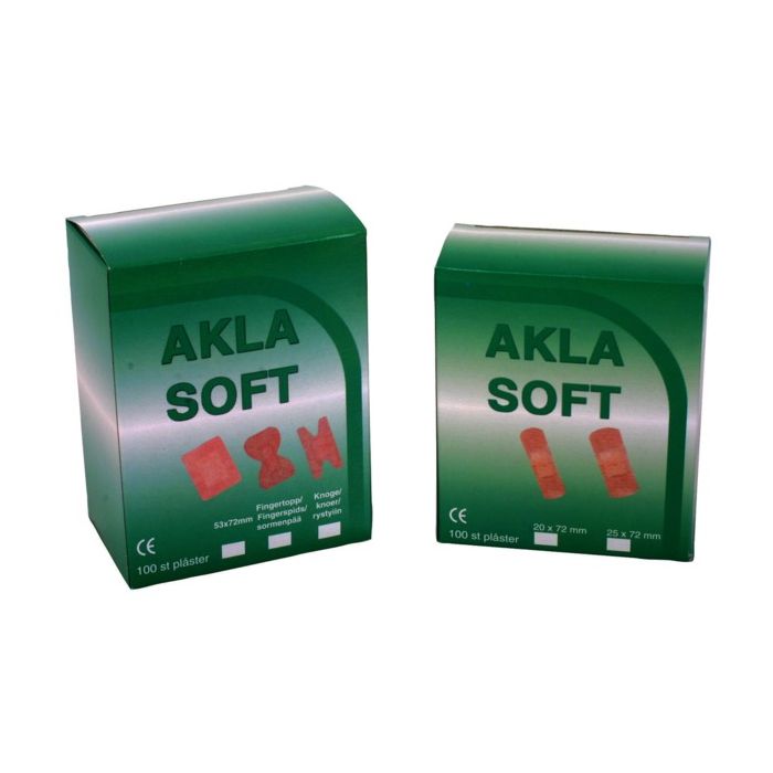 Akla Førstehjelpsutstyr PLASTER AKLA SOFT 95601, 1 Box, SSK-17700709