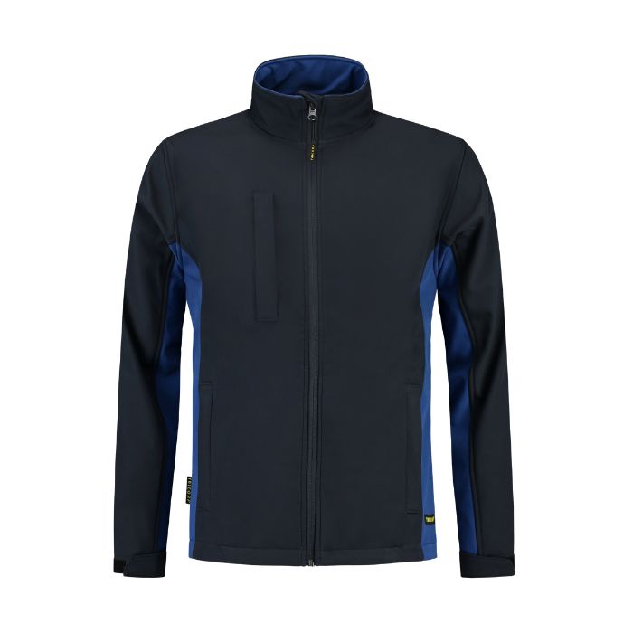 Tricorp Workwear Bi-Color Softshell 402002, Marineblå/Kongeblå, 1 Stykke, SUT-402002NavyRoyalblue