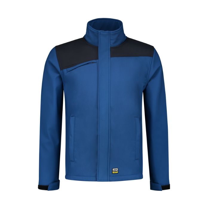 Tricorp Workwear Softshell Bicolor Kontrasterende Sømmer 402021, Kongeblå/Marineblå, 1 Stykke, SUT-402021RoyalblueNavy