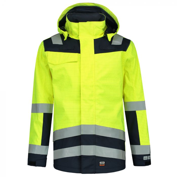 Tricorp Safety Multi-Standard Parka Bicolor 403009, fluorgul/blekk, 1 stk.