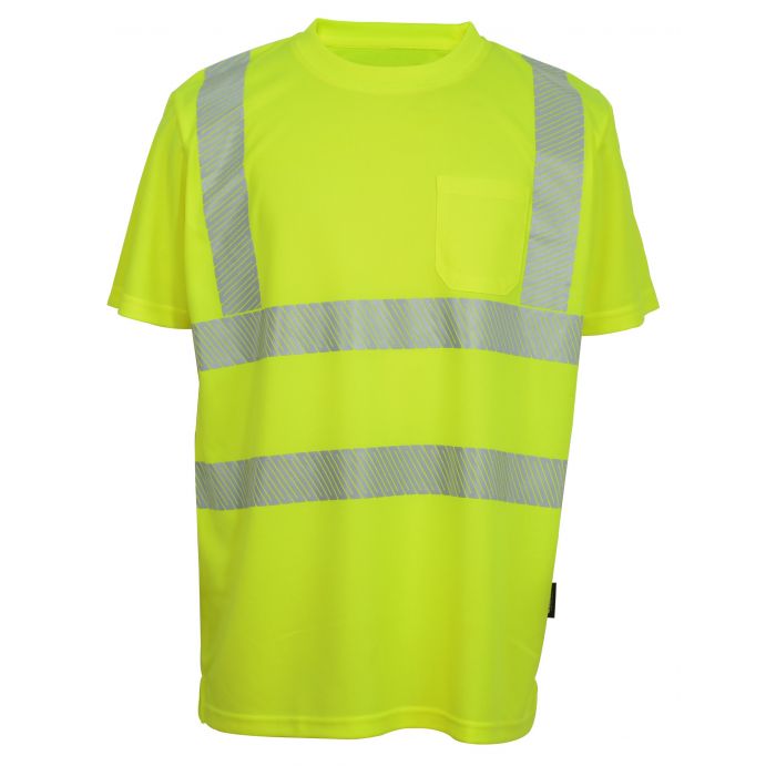 Bulldog 4153-3 Hi-Vis T-Shirt, Yellow, 1 Piece, SBD-4153-3